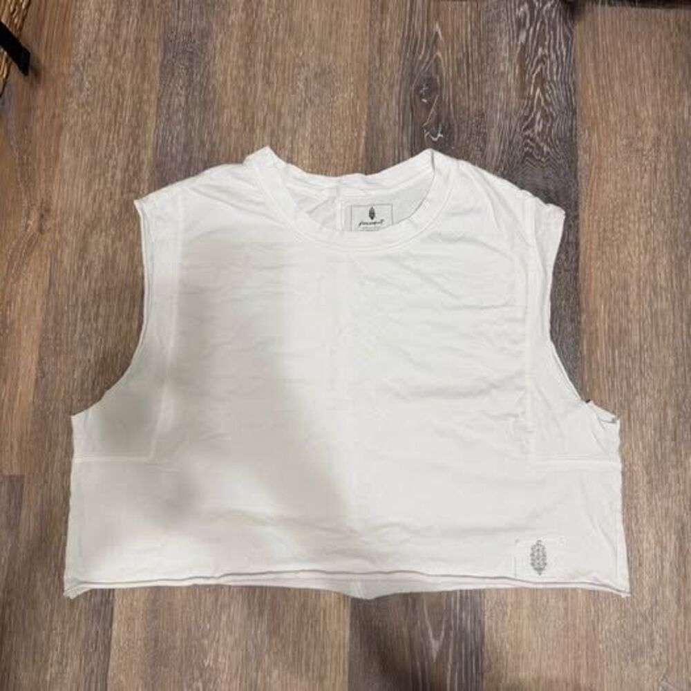 FP Movement small White Crop Muscle Tank